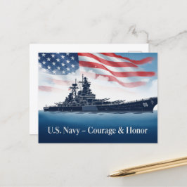 Veterandagen - Hedra alla som har tjänstgjort Vykort