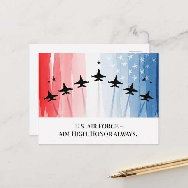 Veterandagen - Hedra alla som har tjänstgjort Vykort (Fram/Back In Situ)