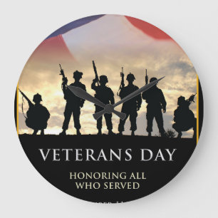 Veterandagen i USA Stor Klocka