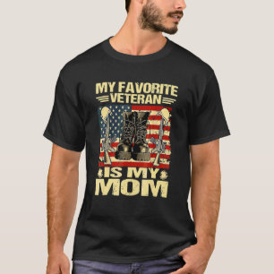 Veterandagen min favoritveteran är min Mamma-stolt T Shirt