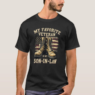 Veterandagen min favoritveteran är min svärson t shirt