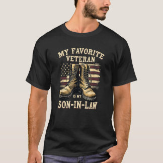 Veterandagen min favoritveteran är min svärson t shirt
