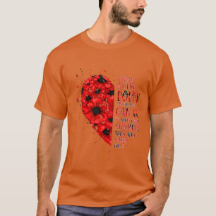 Veterandagen, om vi inte glömmer Röda vallmo Flowe T Shirt