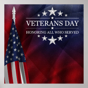 Veterandagen Poster