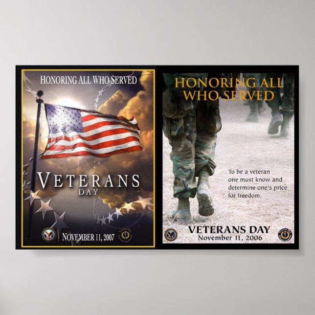 Veterandagen Poster från 8.99 (Framsidan)