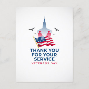 Veterandagen postkort vykort
