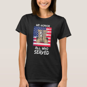 Veterandagen Stolt Vet Vi Heder Alla Som Har Tent T Shirt