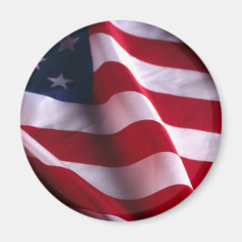 Veterandagen Tack, Patriotisk amerikansk Flagga Magnet