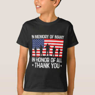 Veterandagen till minne av alla minnesdagen för ve t shirt