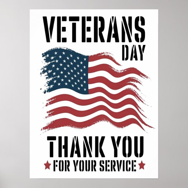 Veterandagen, veterandagen 2025, veterandagen 2026 poster (Framsidan)