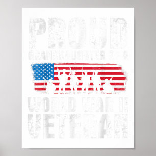 Veterandagens barnmorska dotter till ett Världskri Poster