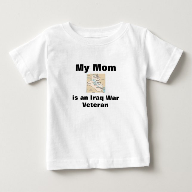 Veterandagt-skjorta Irak veteran min mamma Tee Shirt (Framsida)