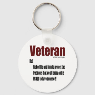 Veterandefinition Nyckelring