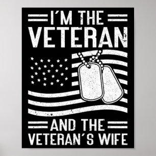 Veteranen och Veteranens maka, amerikansk Poster