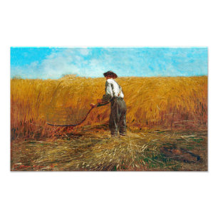 Veteranen på ett nytt fält Winslow Homer Fototryck