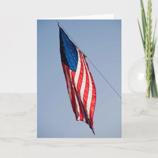 Veteranens dagskort tack kort (Framsida)