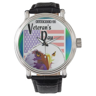 Veteranens dagvakter armbandsur