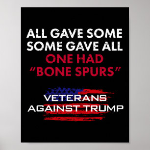 Veteraner, antitrumputkastskorgskorgskassett för V Poster