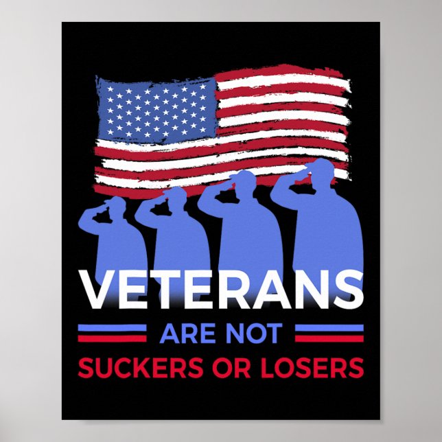 Veteraner är inte sugare eller förlorare poster (Framsidan)