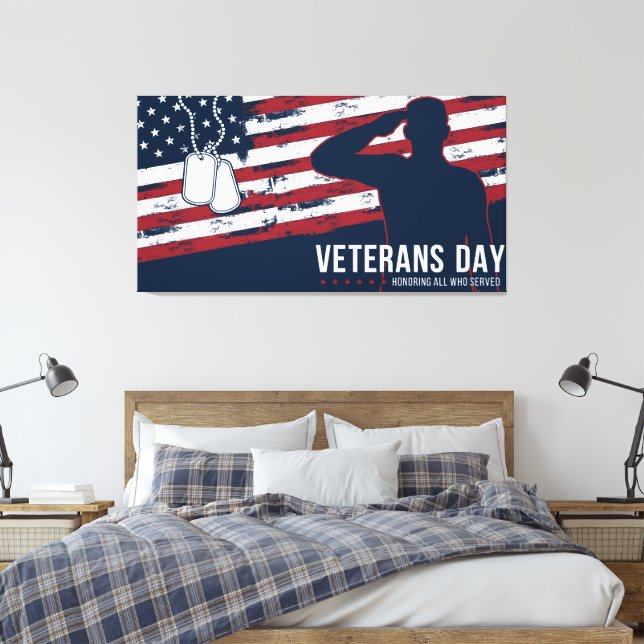 Veteraner  canvastryck (Insitu (sovrum))