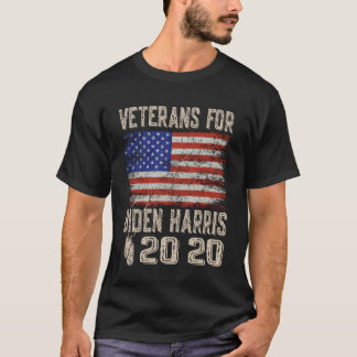 Veteraner för Biden Harris 2020 T Shirt