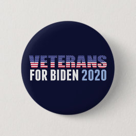 Veteraner för biden politiska knapp