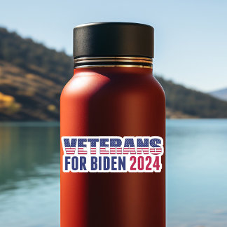 Veteraner för den bärbara datorn Biden 2024 Klistermärken