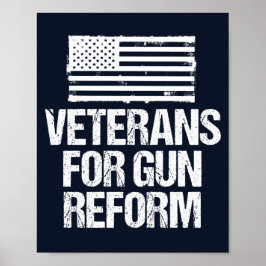 Veteraner för Gun Reform Poster