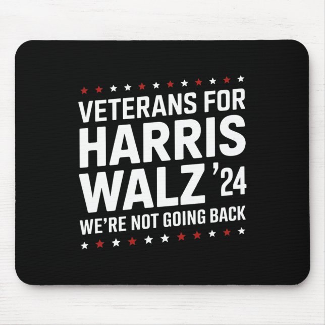 Veteraner för Harris W 24 gick inte tillbaka Musmatta (Framsidan)
