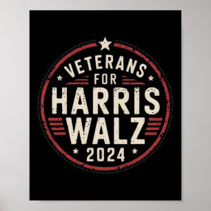 Veteraner for Harris Waltz Wheimer 2024 American F Poster