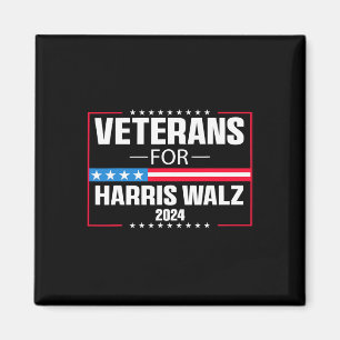 Veteraner för Harris Wheimer 2024 Presidentläger Magnet