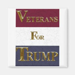 VETERANER FÖR TRUMP MAGNET