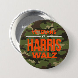 Veteraner i Harris Walz Camo Knapp