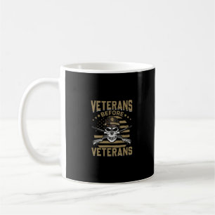 veteraner inför flyktingar kaffemugg