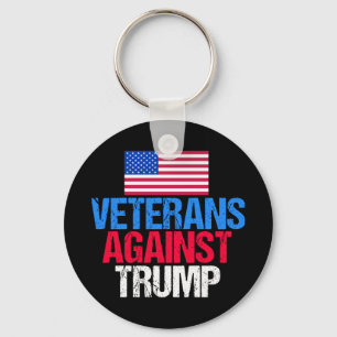 Veteraner mot Donald Trump Nyckelring