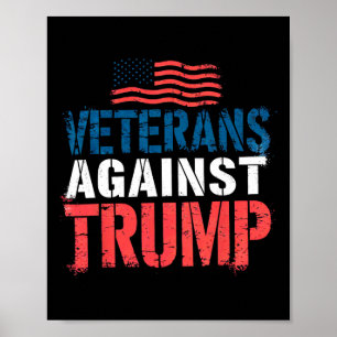 Veteraner mot en nedgång i konstitutionen över Kun Poster