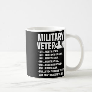 Veteraner mot trump 2020 Kamp mot valet till USA Kaffemugg