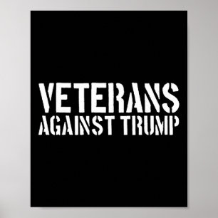 Veteraner mot Trump Anti-trump Veteraner mot Poster