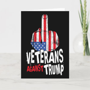 Veteraner mot Trump Militära vetsar anti Trump Kort
