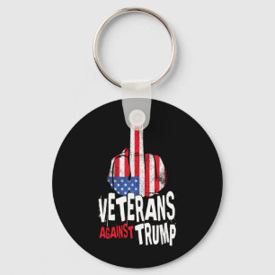 Veteraner mot Trump Militära vetsar anti Trump Nyckelring