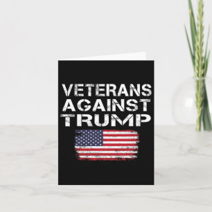Veteraner mot trumpetera militärvalen mot T Kort