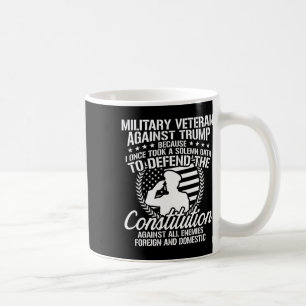 Veteraner mot trumpetval 2020 kaffemugg