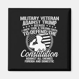 Veteraner mot trumpetval 2020 magnet