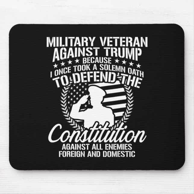 Veteraner mot trumpetval 2020 musmatta (Framsidan)