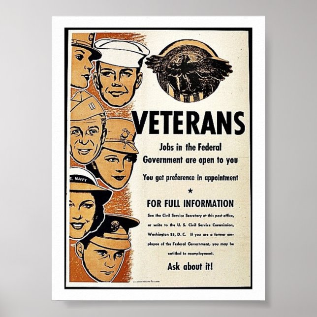 Veteraner Poster (Framsidan)