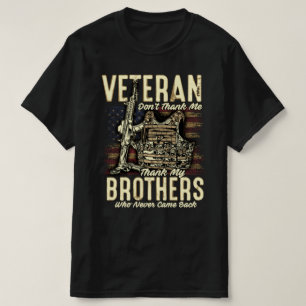 veteraner tackar mig inte för mina bröder t shirt