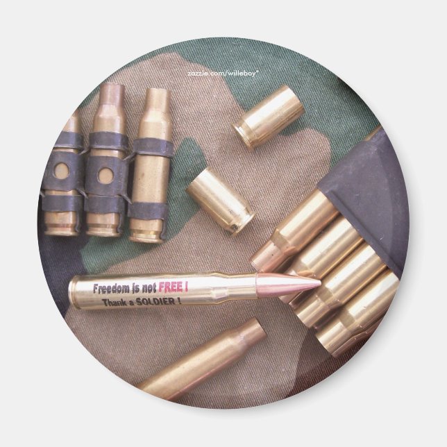 veteraner vet krig ww2 iraq vietnam vfw Magnet (Framsidan)