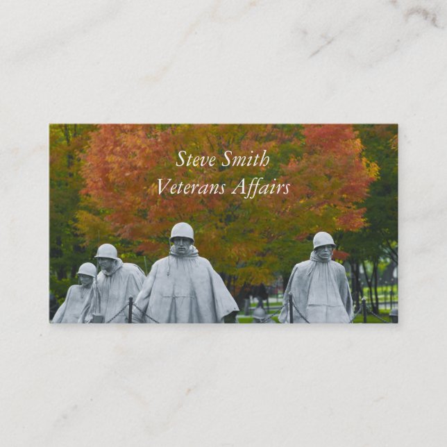 Veteraner Visitkort (Framsida)