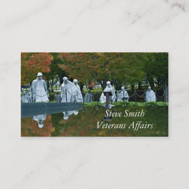 Veteraner Visitkort (Framsida)