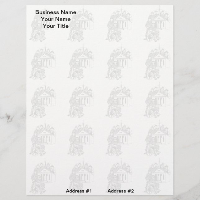 Veteranernas cirkel - brevhuvud (Framsida)